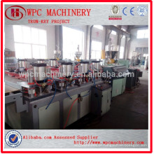 WPC composto material fabricante WPC PVC Board Manufacturing Machine